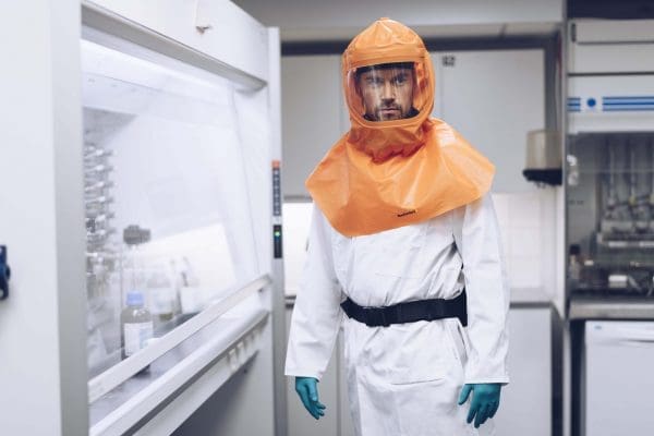 Sundström SR602 supplied-air Microchem® 4000 soft hood - Image 3