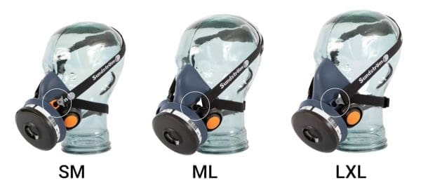 Sundström SR100 half face respirator - upgraded - Image 2